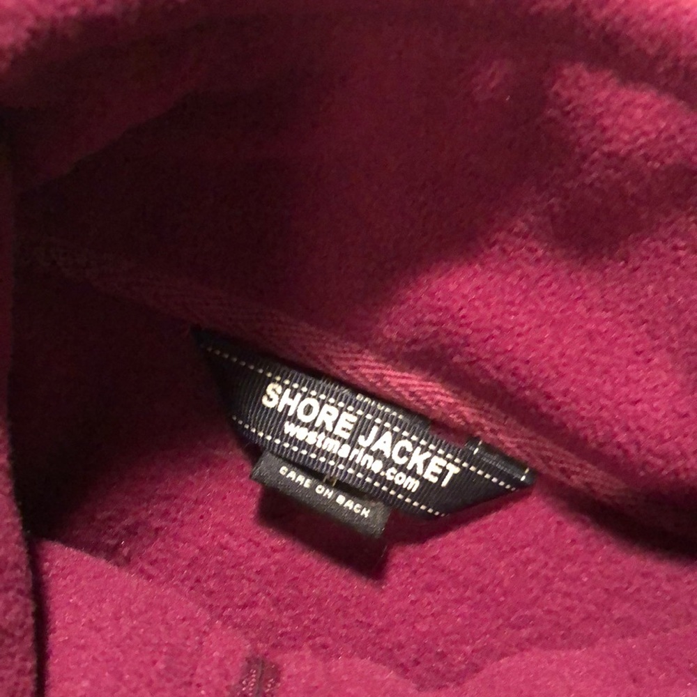 West Marine fleece zip front Jacket size medium shore jacket - Picture 4 of 12